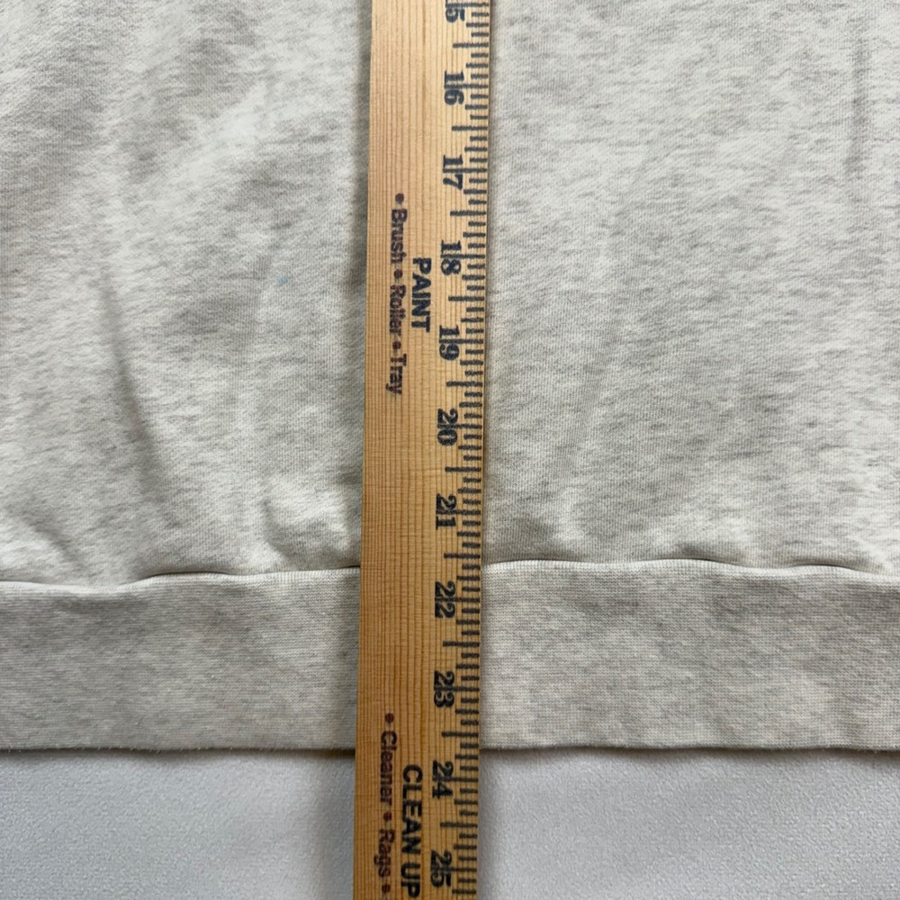 Lululemon Steady State Half Zip Pullover Mens Medium Heathered Light Grey Fleece - Picture 5 of 7